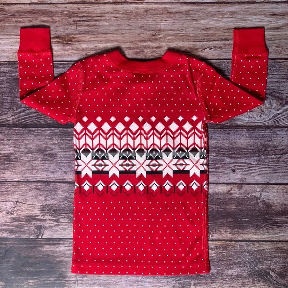 Hannah Andersson Long John Pajamas In Organic Cotton - Picture 3 of 8